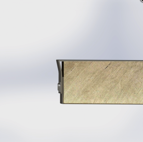 Encapsulated panels sulphate of calcium  in-fill